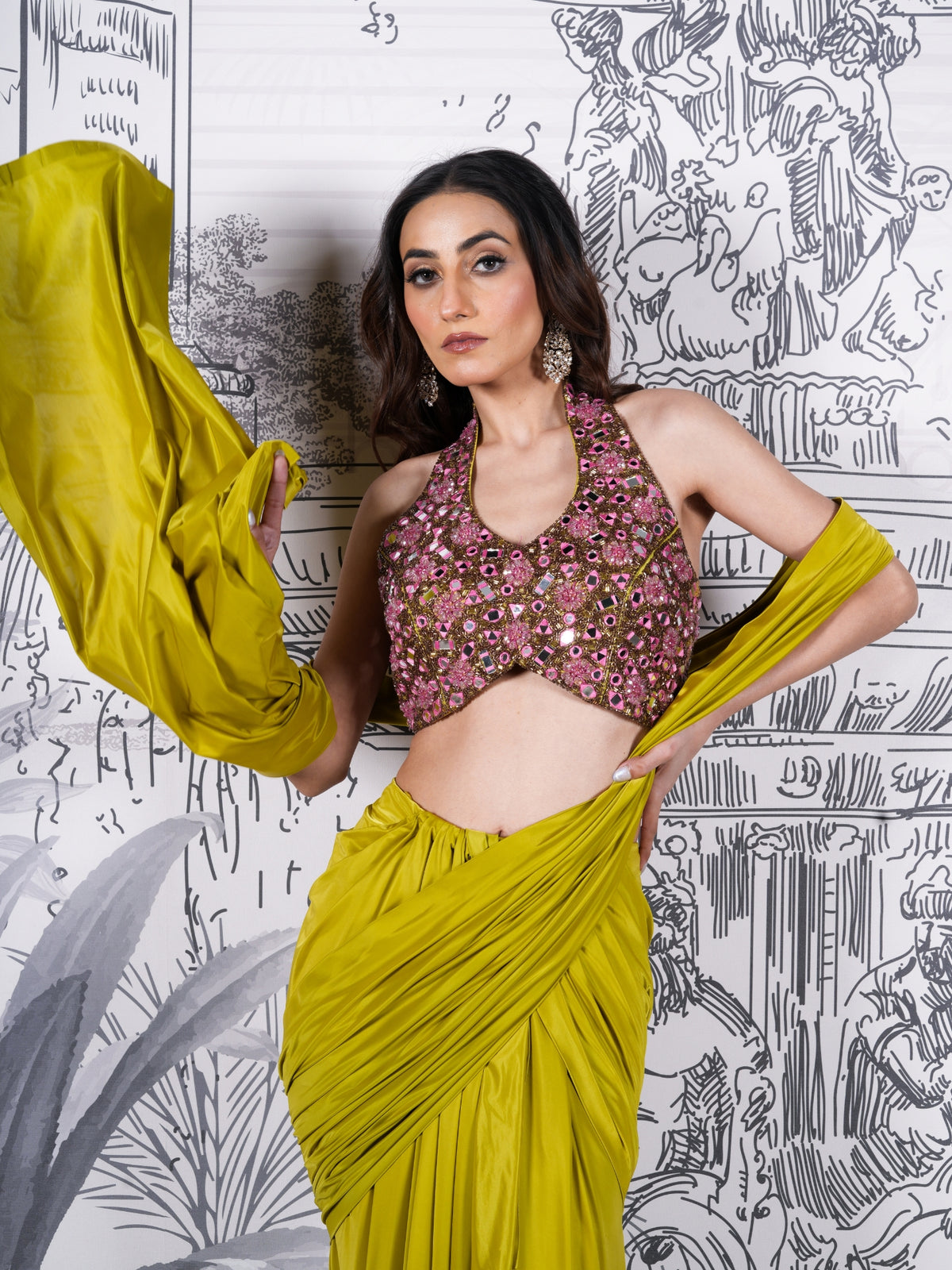 Naaz Draped Sari