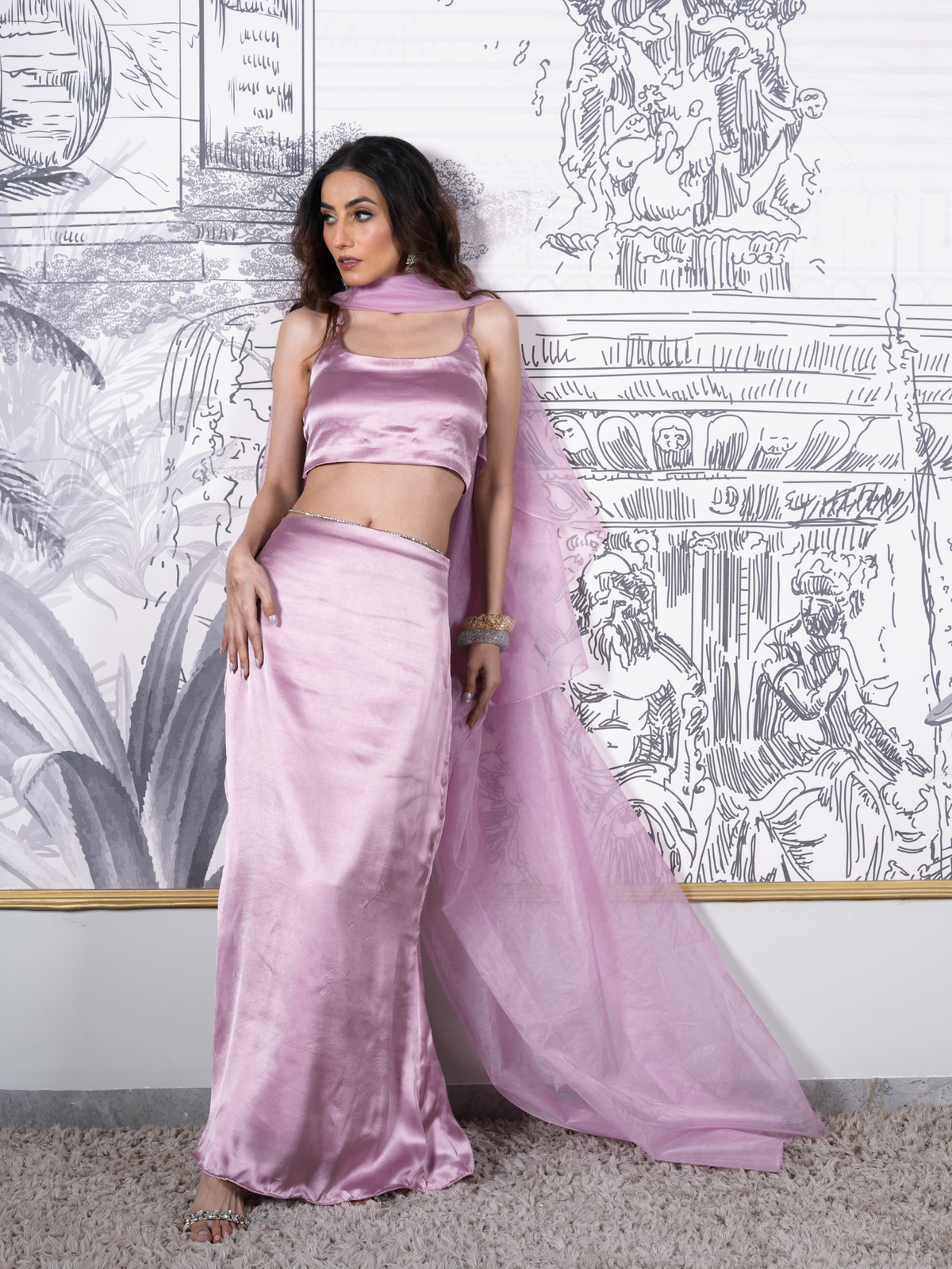 Noor Cape Set