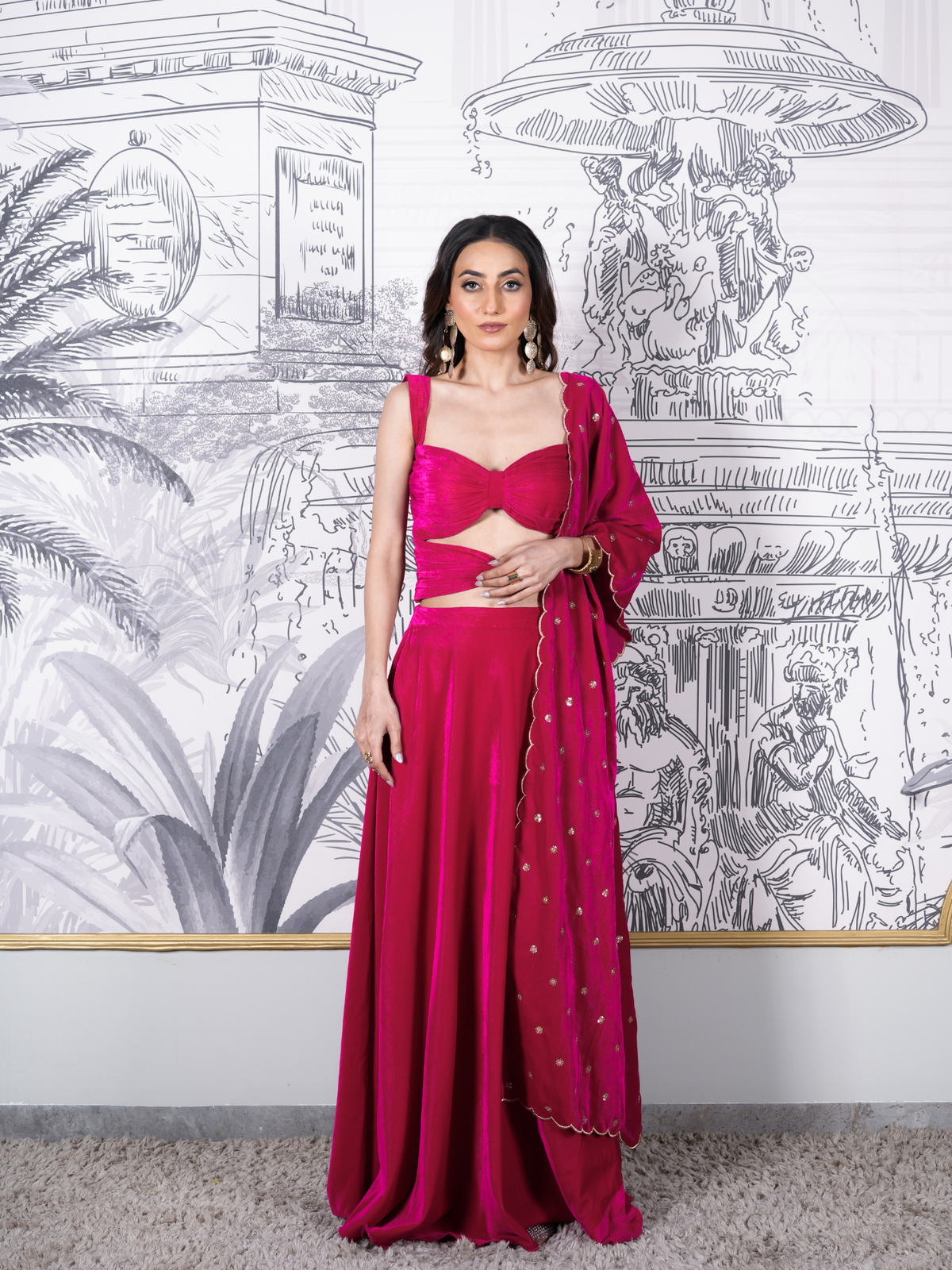 Mehr Lehenga