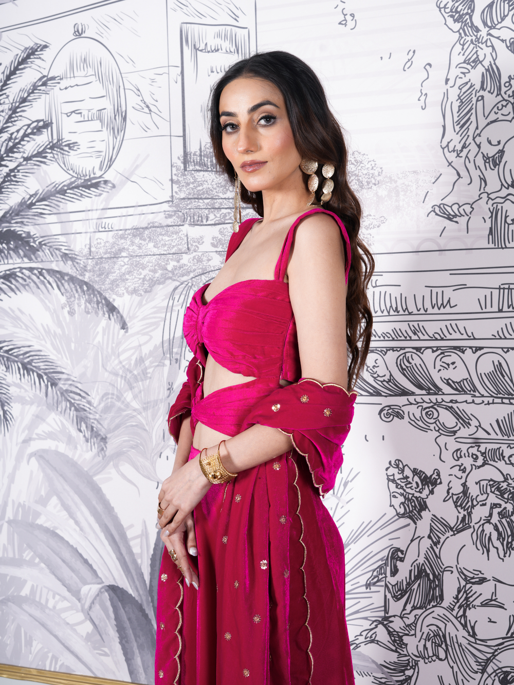 Mehr Lehenga