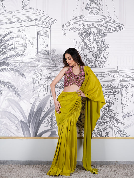Naaz Draped Sari