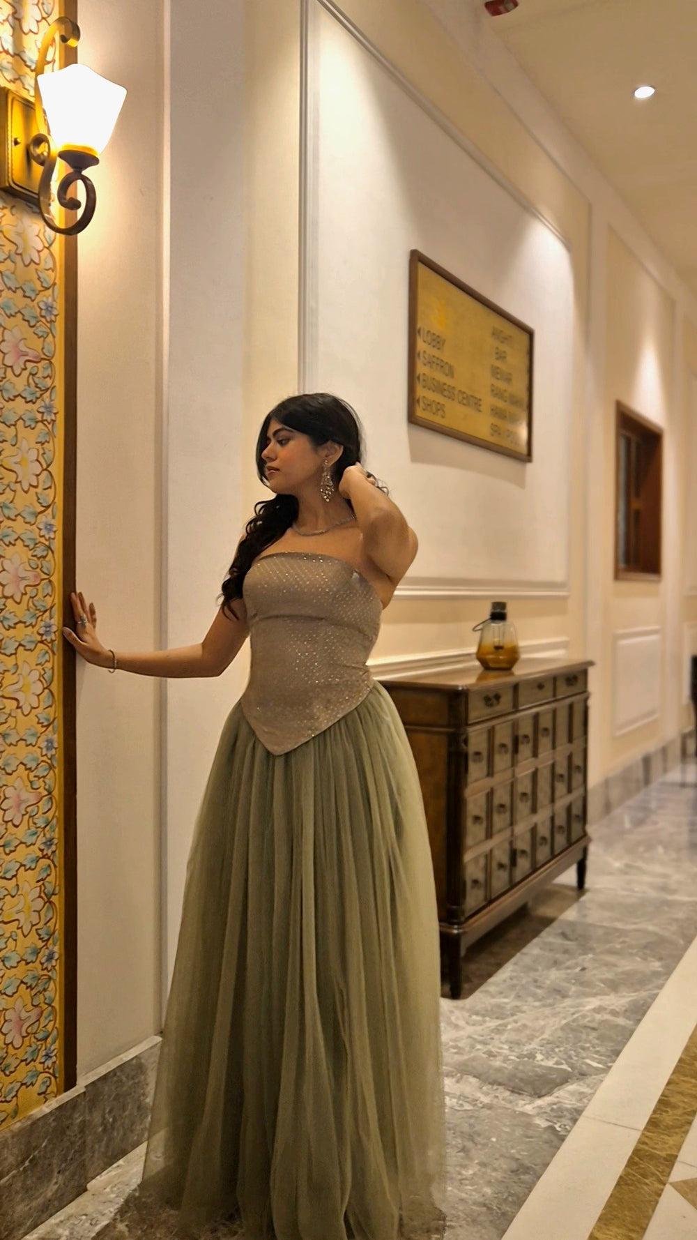 Jade Lehenga