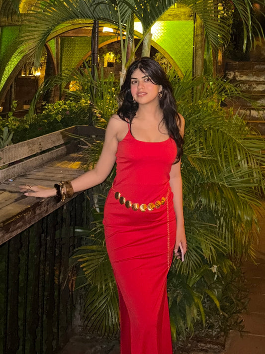 Scarlet Dress + Shrug